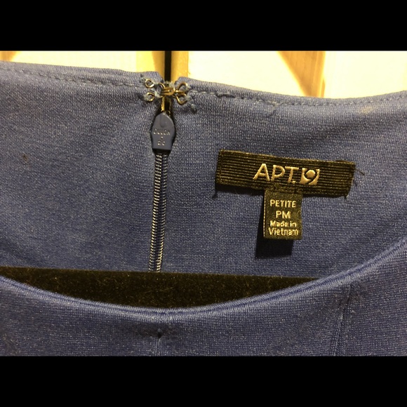 Apt. 9 Royal Blue Fit & Flare Dress - Picture 5 of 7